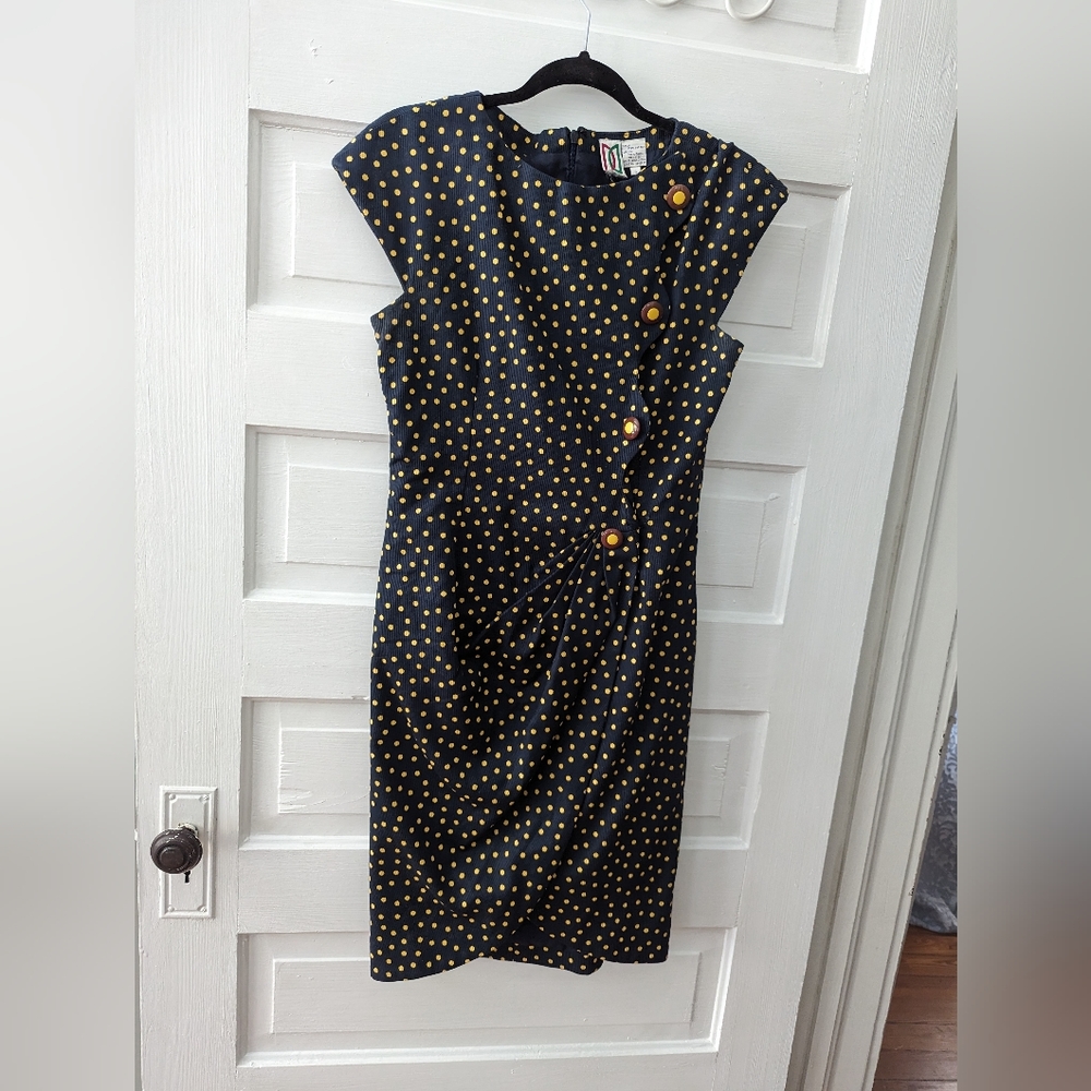 Vintage Polka Dot Dress 6